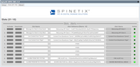 Screenshot of the SpinetiX ARYA control program