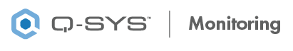 Q-SYS monitoring logo