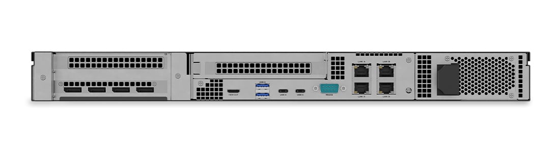 Rear image of Q-SYS VSA-100