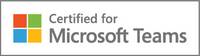 Certified for Microsoft Teams badge