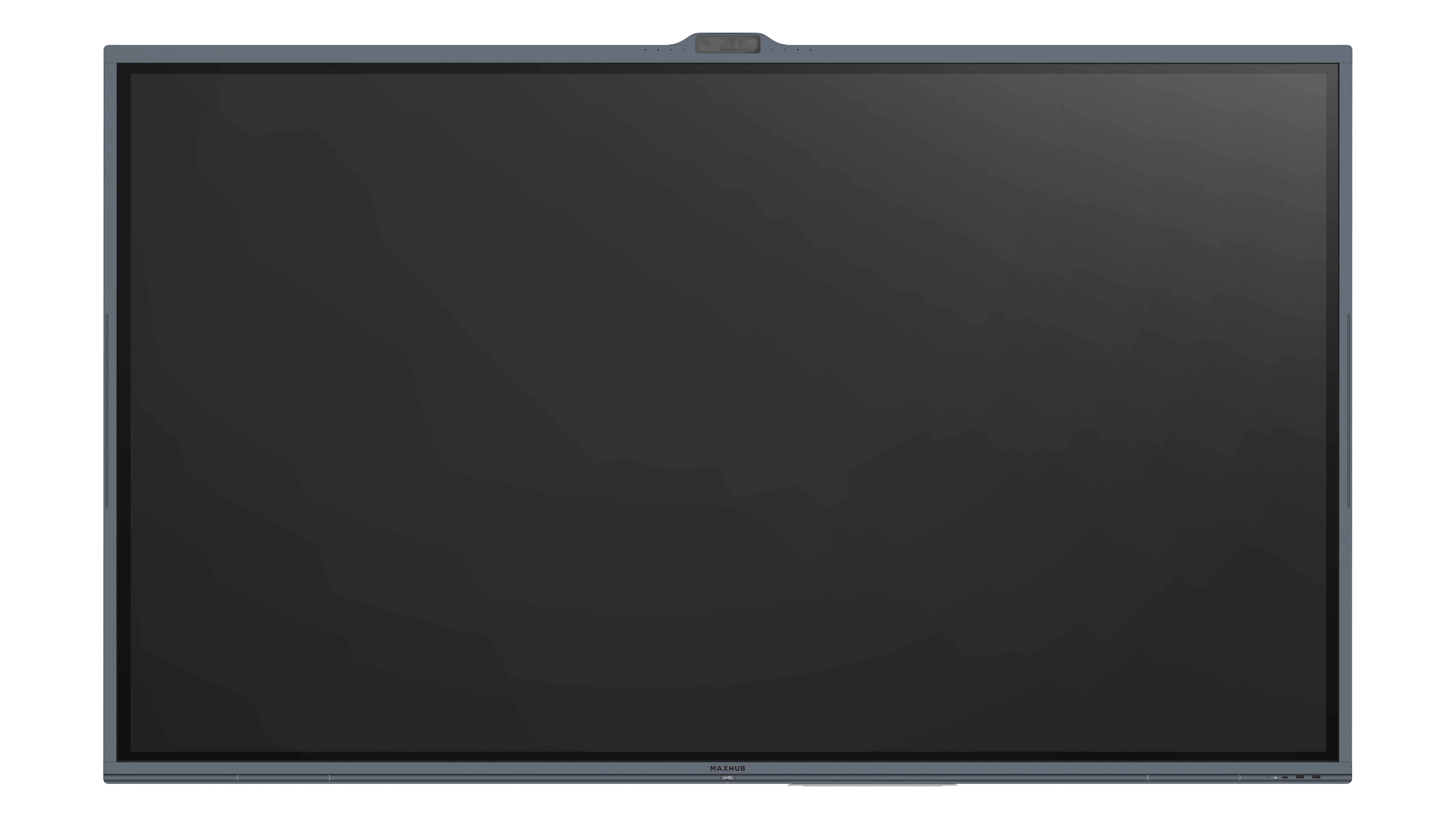 Front view of a blank MAXHUB IFP Commercial Displays