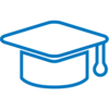 Icon of a graduation cap