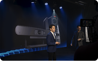 Video thumbnail of two individuals on a stage giving a presentation