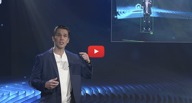 Video thumbnail of a man on a stage giving a presentation on Q-SYS VisionSuite Use Cases