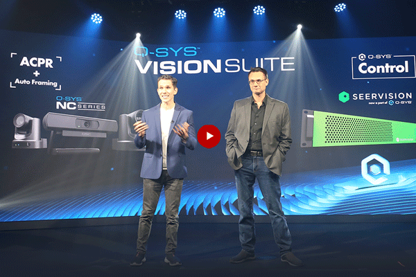 Video thumbnail of two individuals on a stage giving a presentation