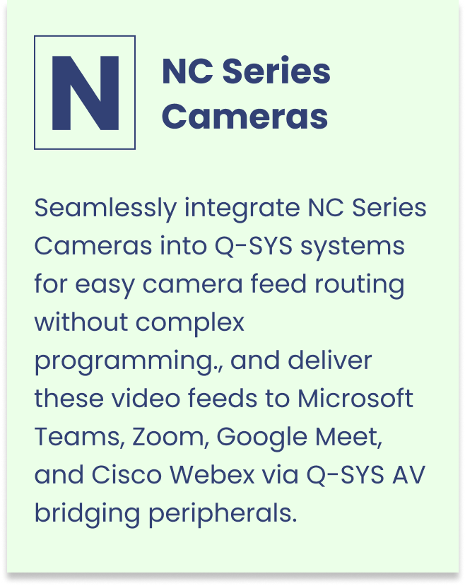 NC Series Cameras definition