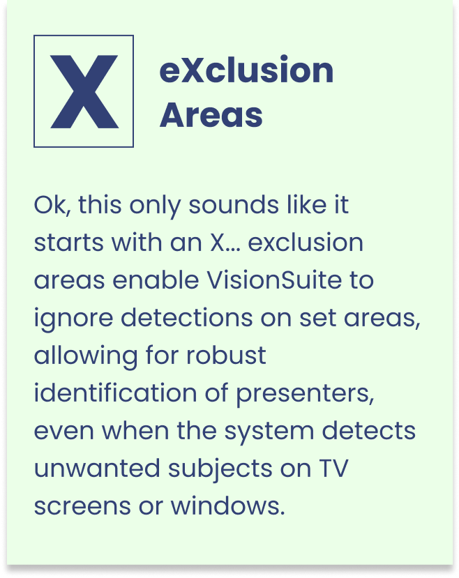 eXclusion Areas definition