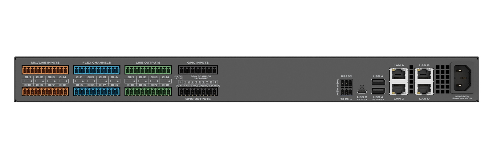 Rear image of Q-SYS Core 24f