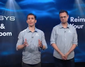 Video thumbnail of two individuals giving a presentation on Q-SYS
