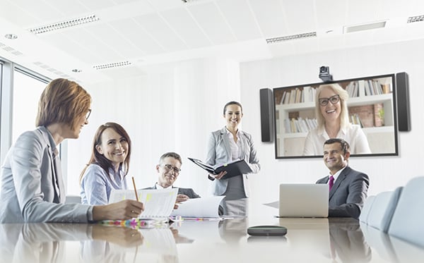 Image of people in conference room