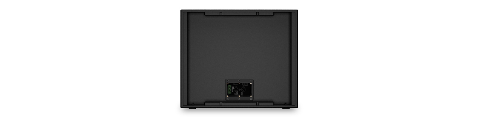 Hero rear view of a Q-SYS PL-SUB18