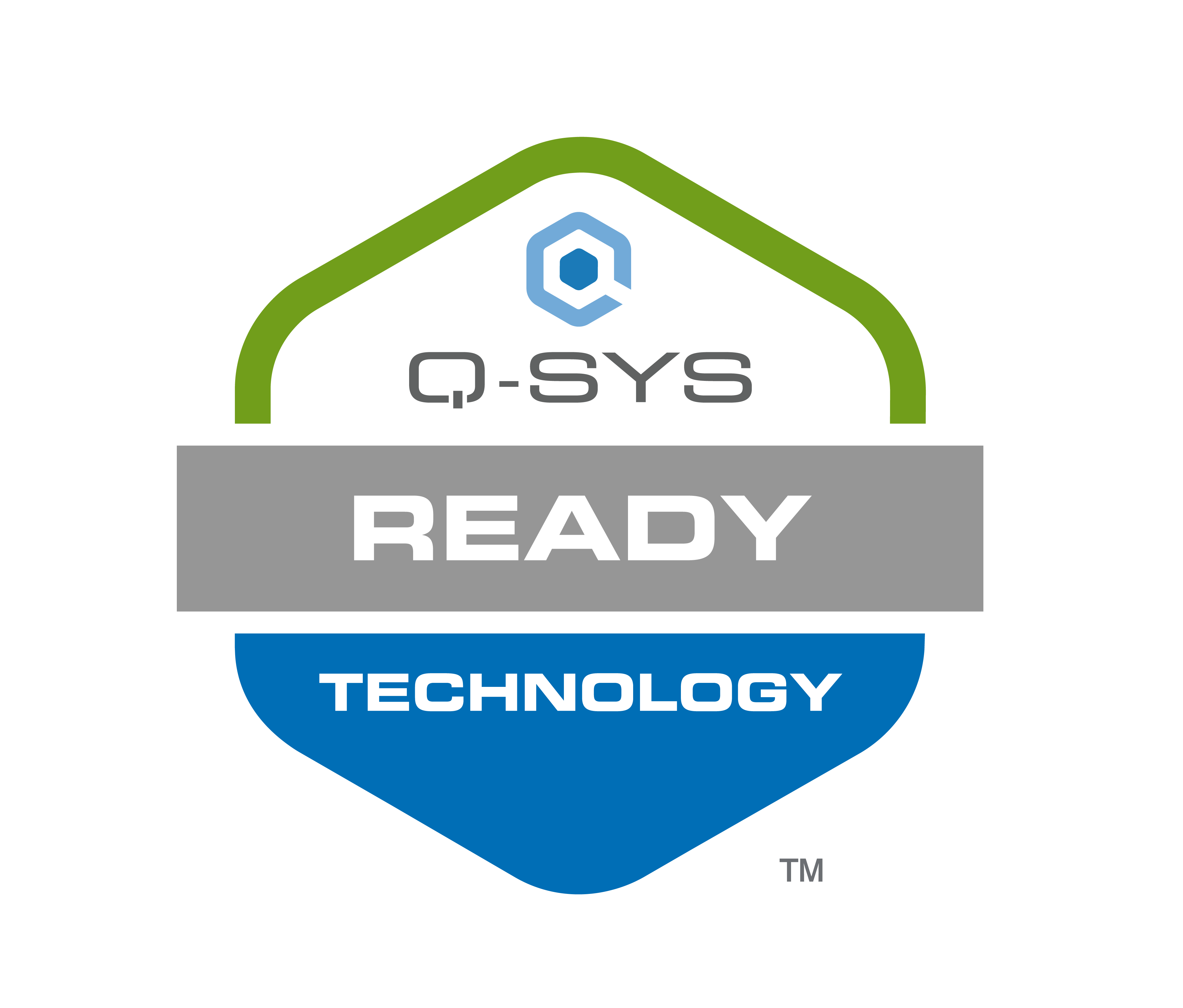 Q-SYS Ready Technology badge