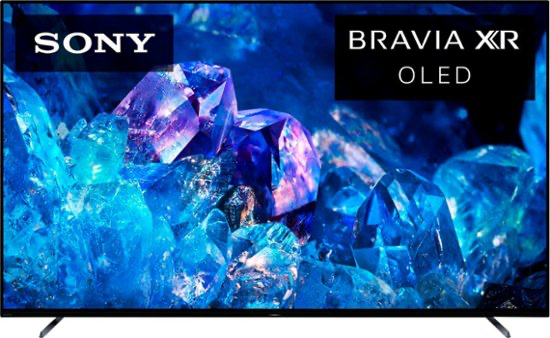 Front view of a Sony Bravia XP OLED display