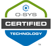 Q-SYS Certified Technology badge