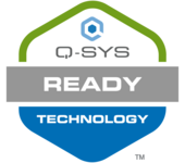 Q-SYS Ready Technology badge