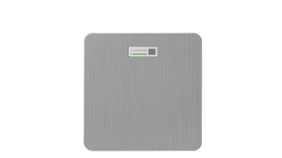 View of an Audio-Technica ATND1061 Ceiling Array Microphone