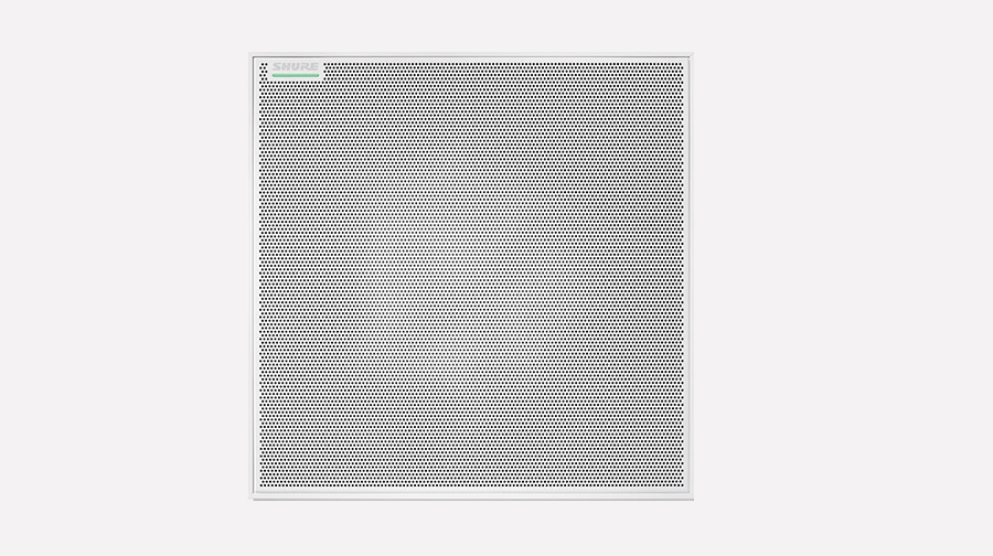 Front view of the Shure MXA920