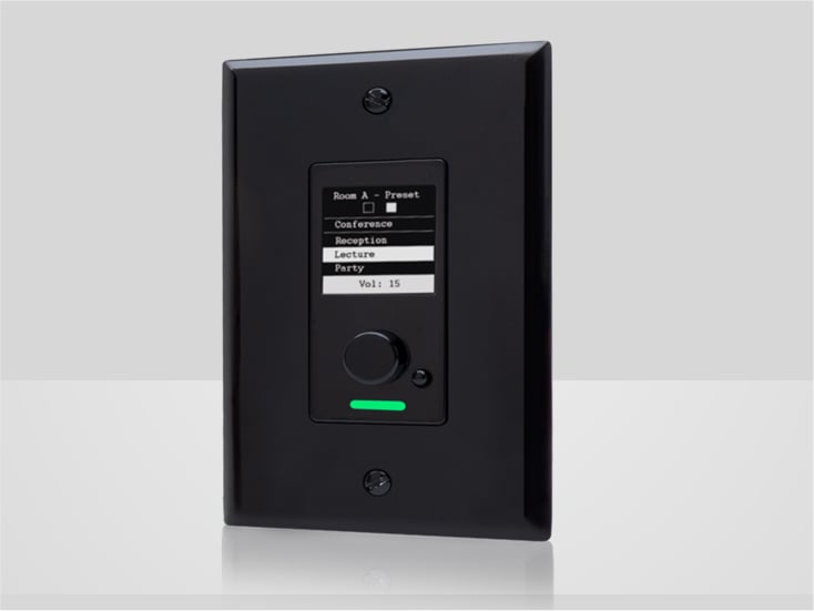 Image of black Axon C1 Wall Controller