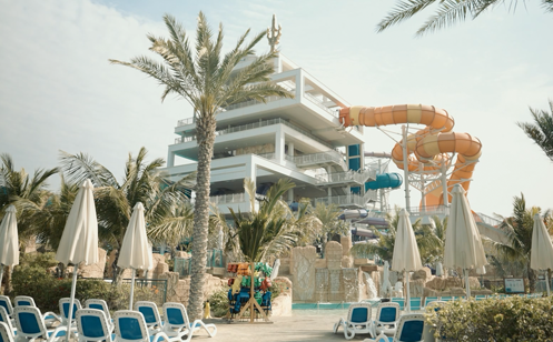 Image of a water slide
