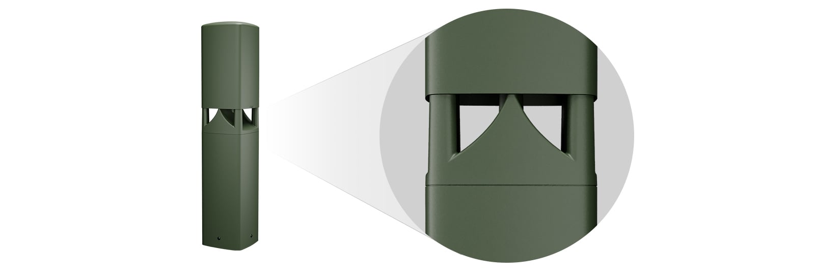Hero zoomed in view of the AD-DWL premium outdoor loudspeaker