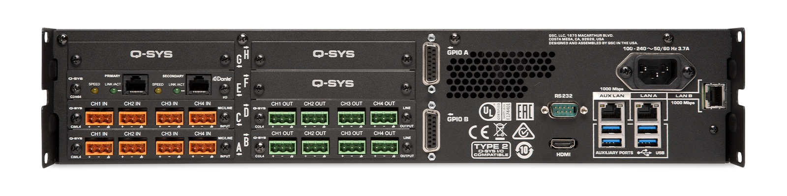 Contrôleurs à écran tactile en réseau - Produits, périphériques et  accessoires - Q-SYS - Produits - Systèmes - QSC French Language Site - QSC