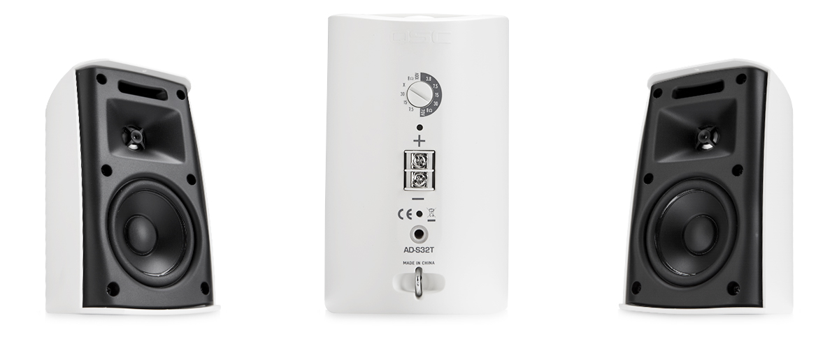 AD-S32T Surface Mount Loudspeaker – QSC