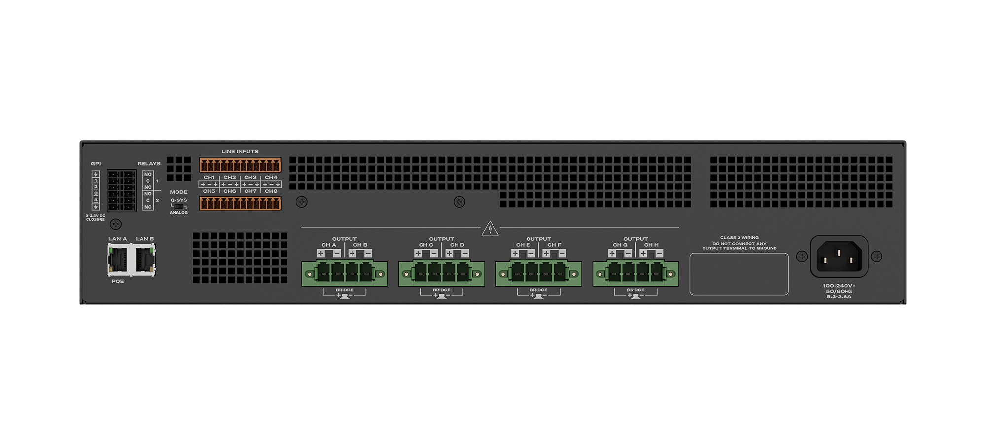 MPA-Q 8x250 Rear Image