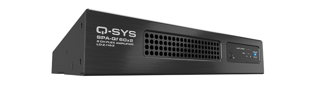 Hero Image of SPA-Qf 60x2 Network Amplifier