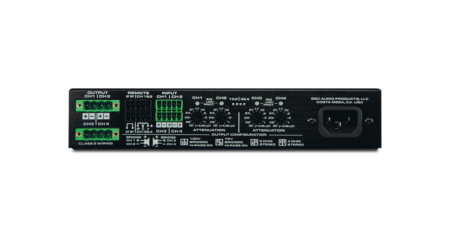 SPA4-100 Back Image