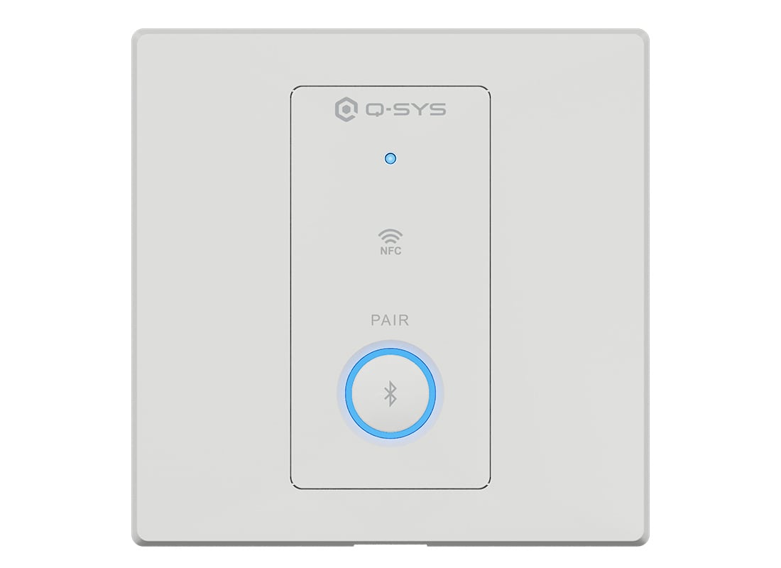 QIO-WP-BT-EU &ndash; White &ndash; Front