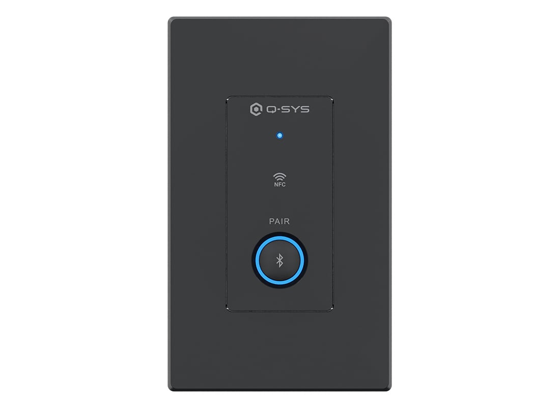 QIO-WP-BT-NA &ndash; Black - Front