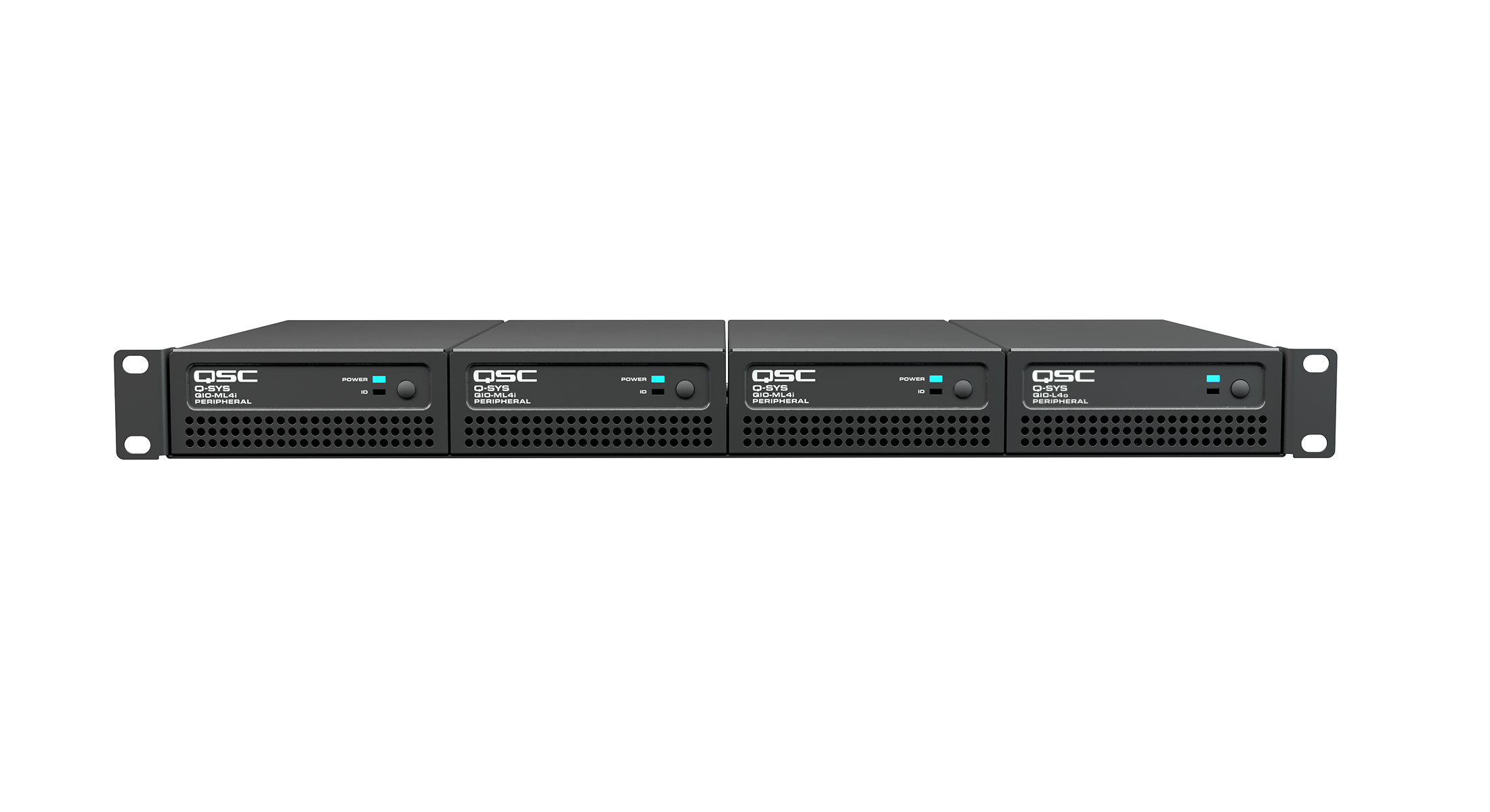 QIO Series Network Audio Expanders - Audio Rack