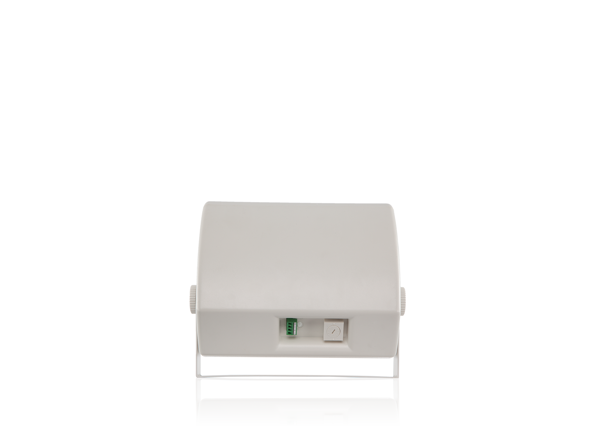Rear Image of the White AC-S4T Loudspeaker