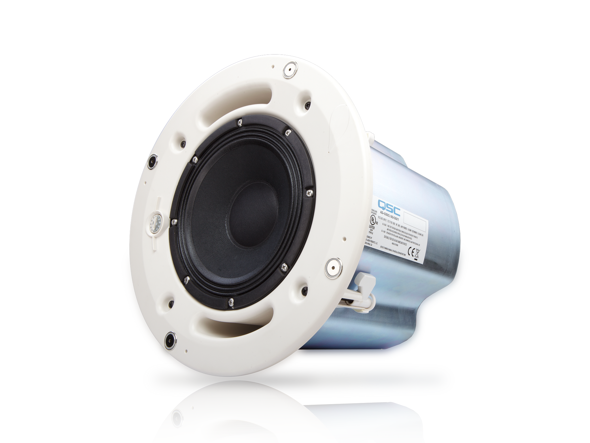 Front Left Angle Image of the AD-C821 Loudspeaker without Grille