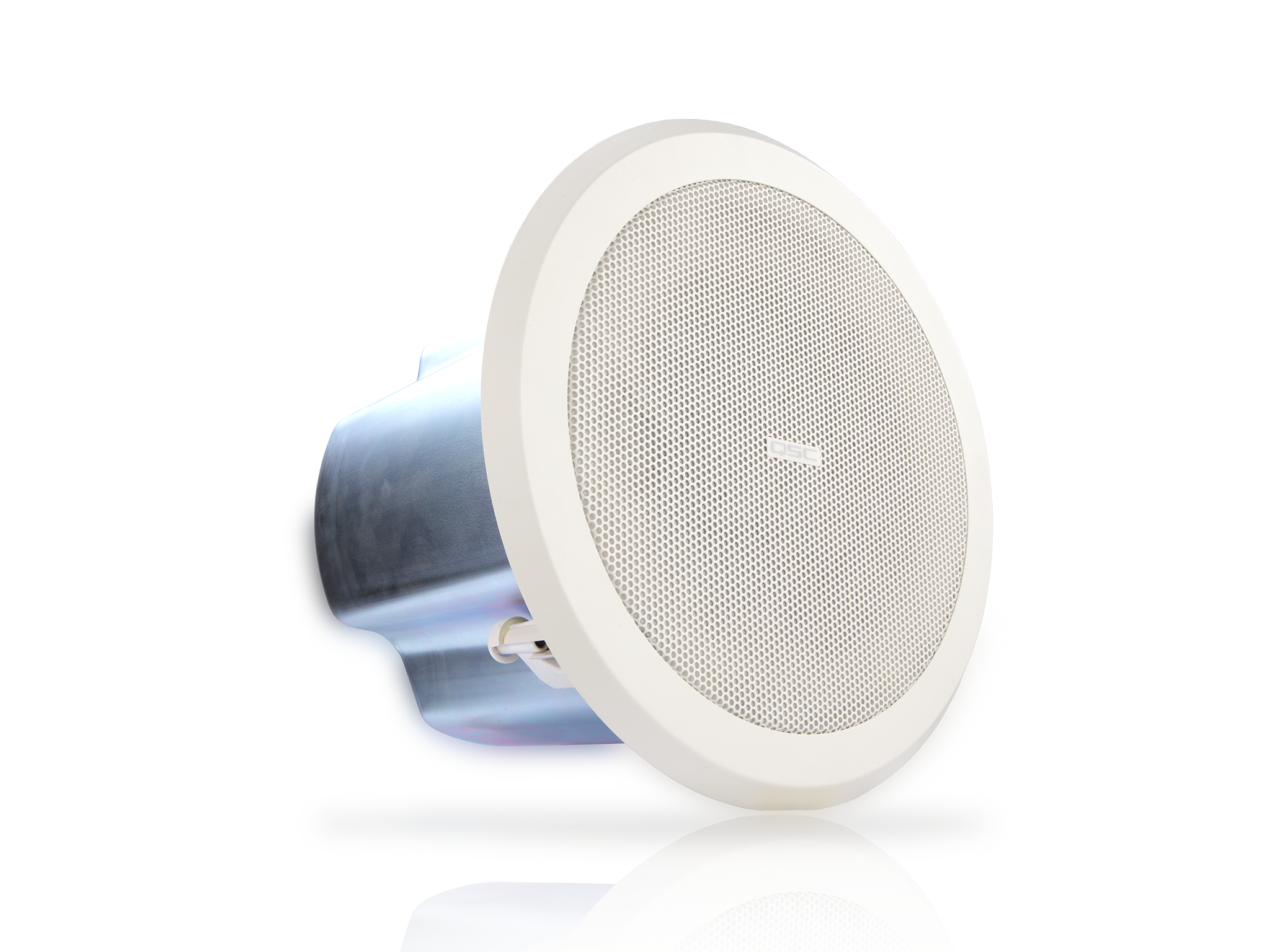 Front Right Angle Image of the AD-C821 loudspeaker with Grille