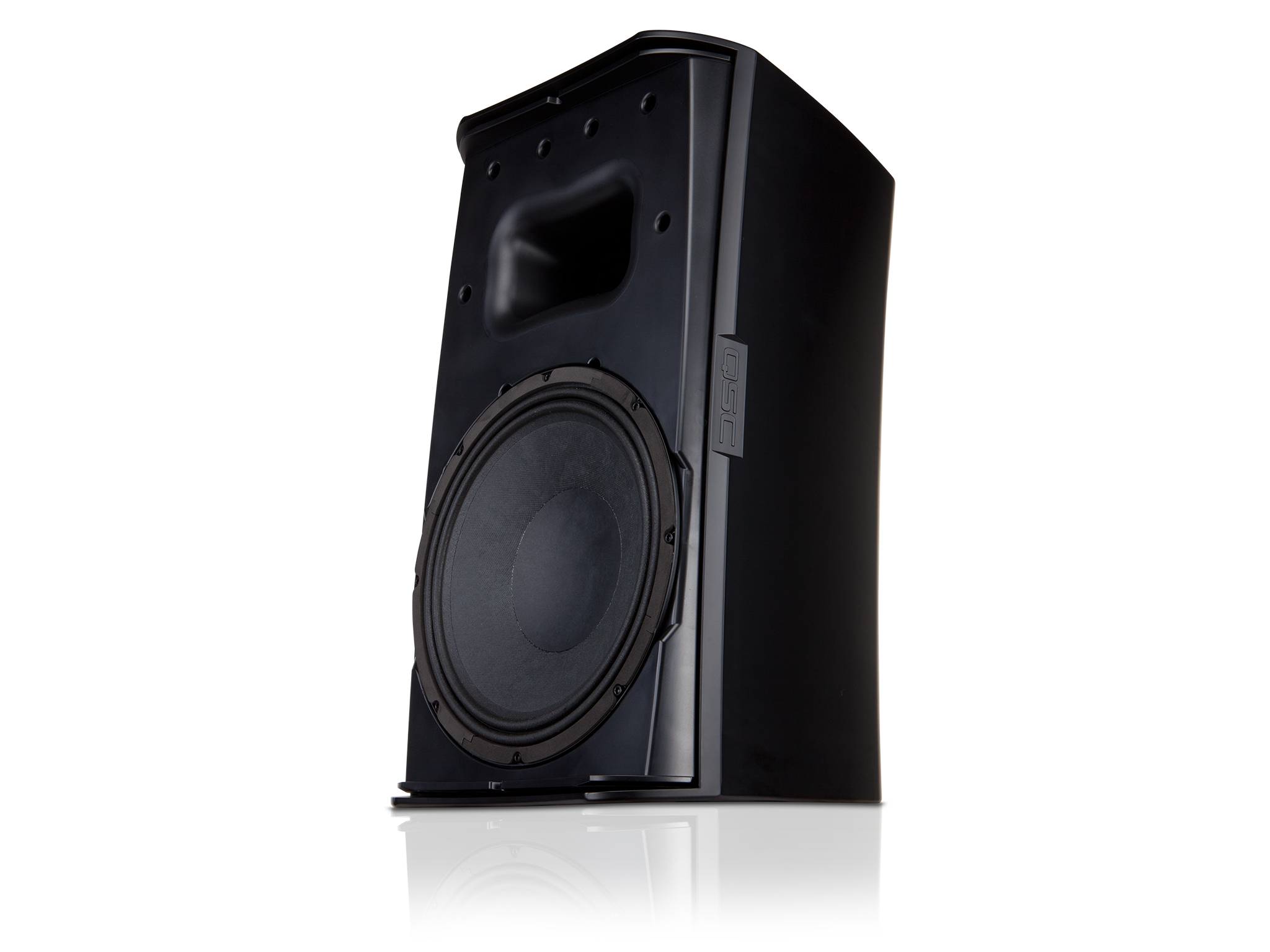 Front Left Angle 1 Image of the Black AD - S112sw Loudspeaker without Grille