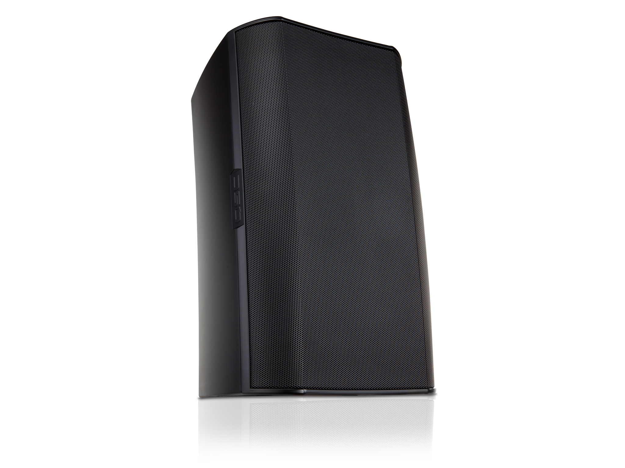Front Right Angle 1 Image of the Black AD - S112sw Loudspeaker with Grille