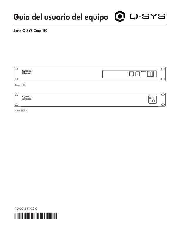 q_dn_core_110_series_hardwareuserguide_es.pdf